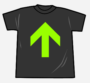 矢印（グリーン）