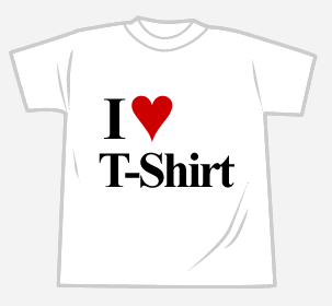 I love T-Shirt